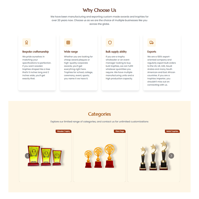 Sara Trophies preview 2